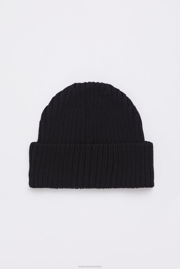 Accessories Logo Beanie Black Stutterheim Unisex 0V8X367