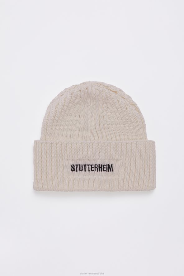 Accessories Logo Beanie Light Sand Stutterheim Unisex 0V8X369