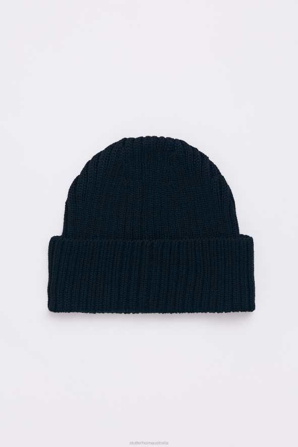 Accessories Logo Beanie Navy Stutterheim Unisex 0V8X370