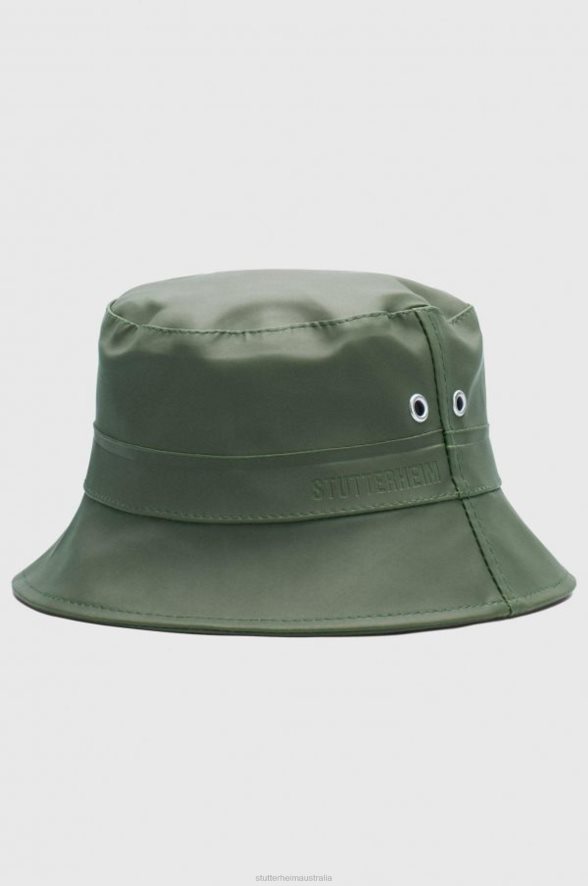 Accessories Beckholmen Bucket Hat Green Stutterheim Unisex 0V8X351