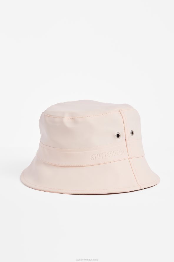 Accessories Beckholmen Bucket Hat Peach Stutterheim Unisex 0V8X380