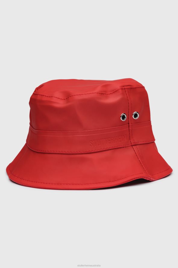 Accessories Beckholmen Bucket Hat Red Stutterheim Unisex 0V8X384