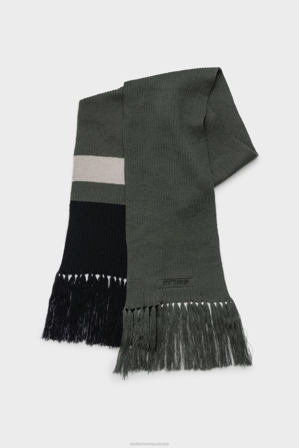 Accessories Fringe Scarf Green Stutterheim Unisex 0V8X375