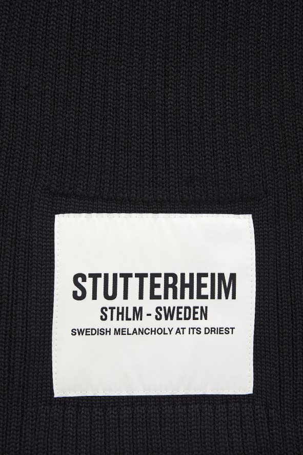 Accessories Wrap Scarf Black Stutterheim Unisex 0V8X371