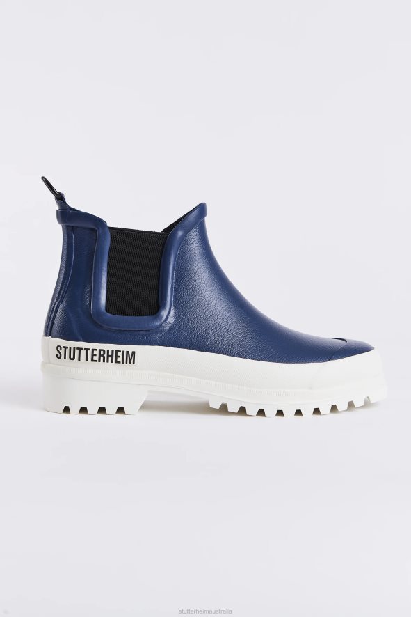 Footwear Chelsea Rainwalker Navy/White Stutterheim Unisex 0V8X262