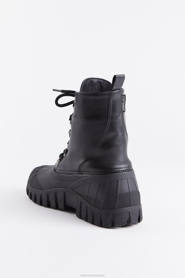 Footwear Patrol Boot Leather Black Stutterheim Unisex 0V8X165