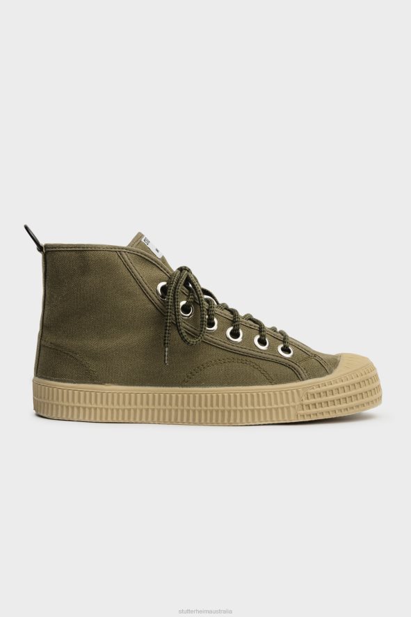 Footwear Haga High Top Sneaker Green/Fudge Stutterheim Unisex 0V8X274