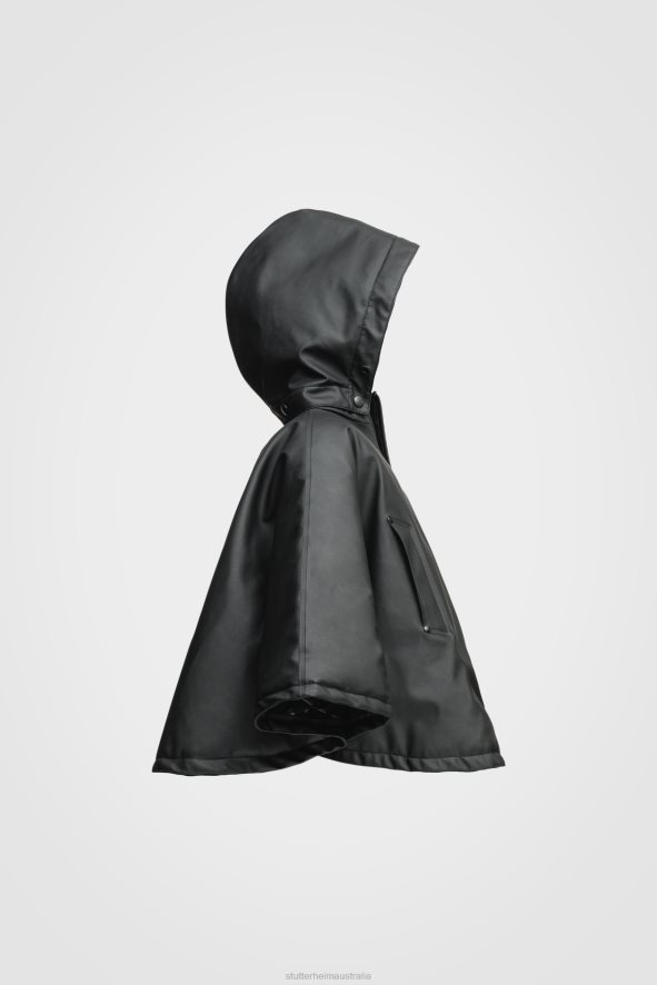 Clothing Concert Mini Winter Poncho Black Stutterheim Kids 0V8X429