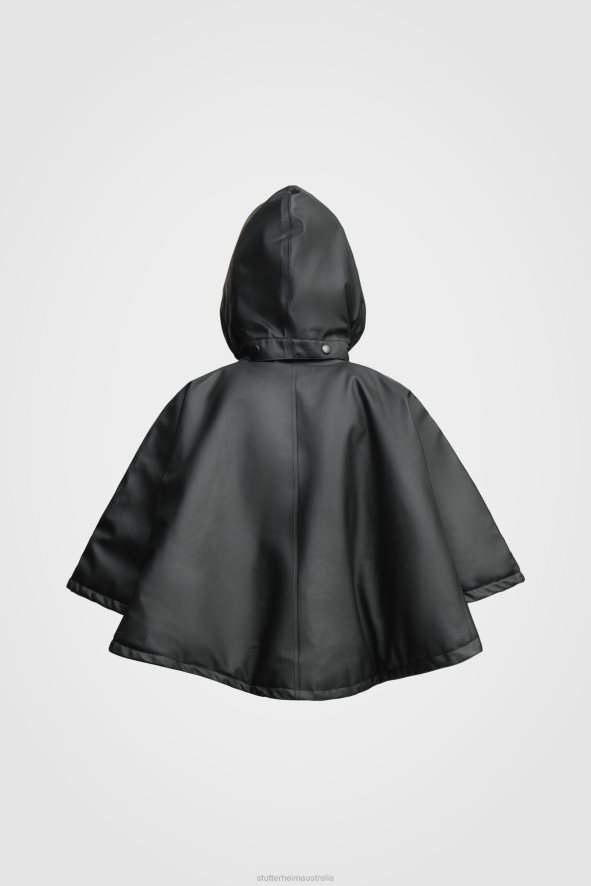 Clothing Concert Mini Winter Poncho Black Stutterheim Kids 0V8X429