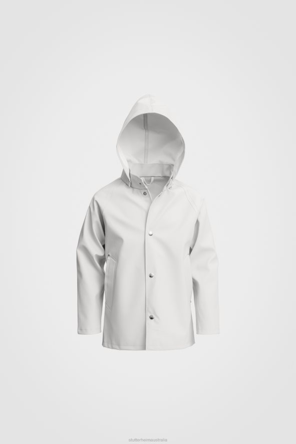 Clothing Mini Kids Raincoat White Stutterheim Kids 0V8X422