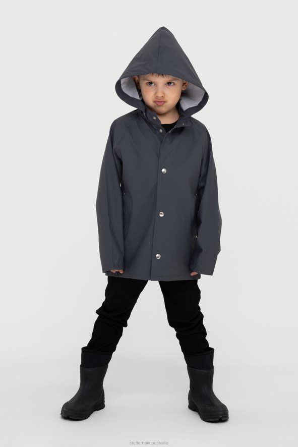 Clothing Mini Lightweight Kids Raincoat Charcoal Stutterheim Kids 0V8X332