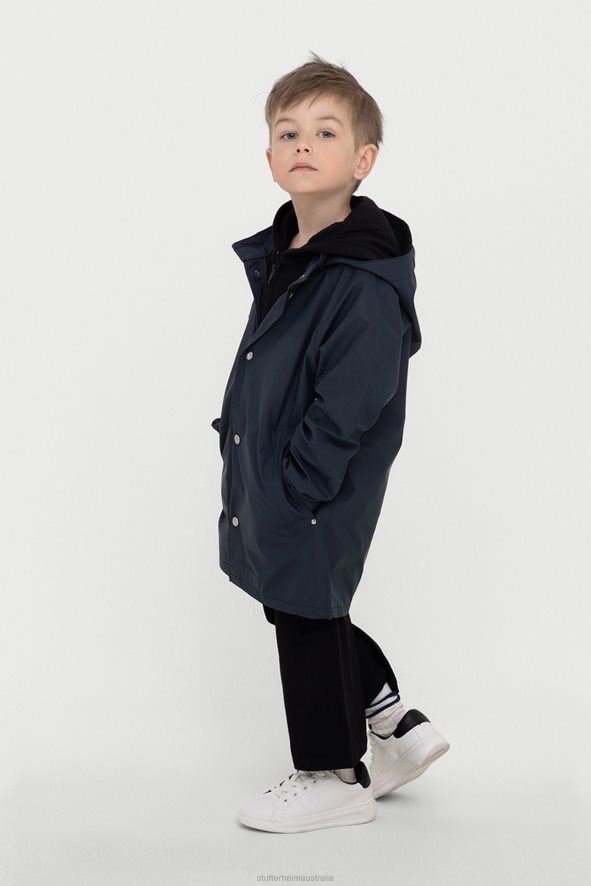 Clothing Mini Lightweight Kids Raincoat Navy Stutterheim Kids 0V8X331