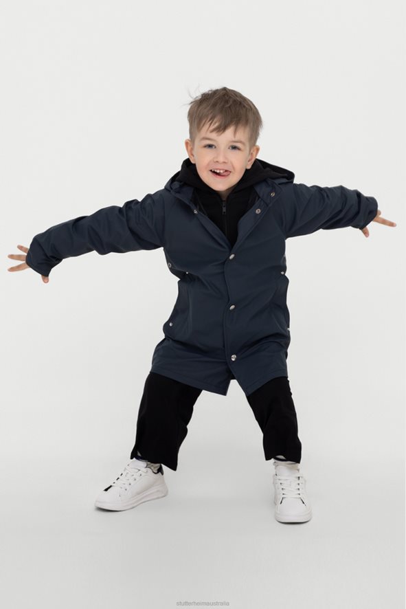 Clothing Mini Lightweight Kids Raincoat Navy Stutterheim Kids 0V8X331