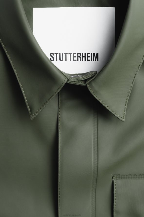 Clothing Ringen Overshirt Green Stutterheim Men 0V8X144