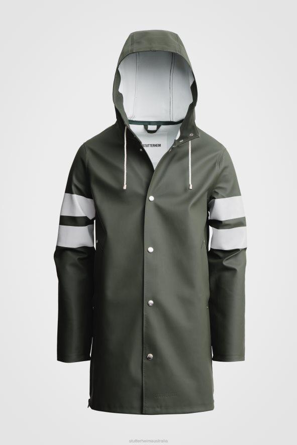 Clothing Stockholm Bike Raincoat Green Stutterheim Men 0V8X139