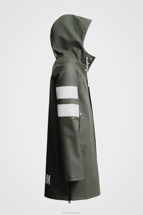 Clothing Stockholm Bike Raincoat Green Stutterheim Men 0V8X139