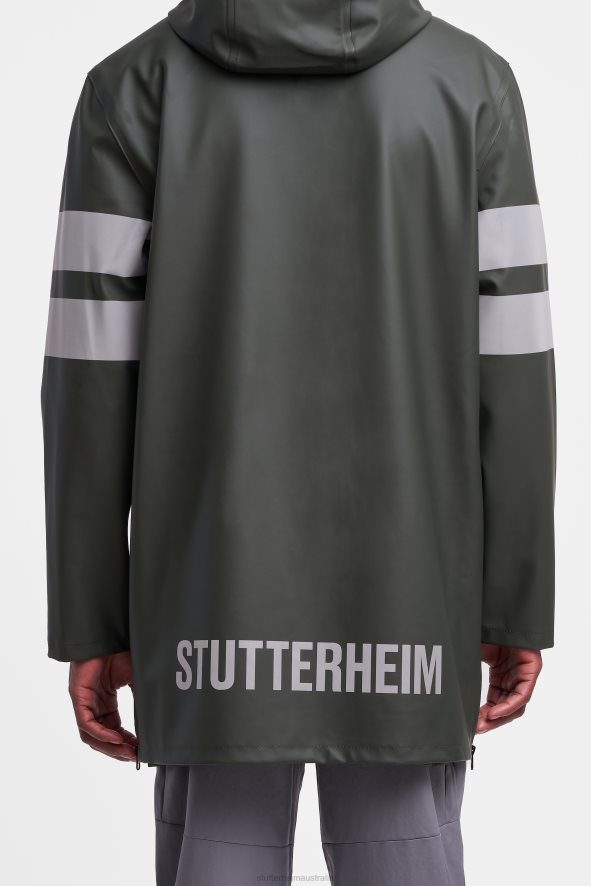 Clothing Stockholm Bike Raincoat Green Stutterheim Men 0V8X139