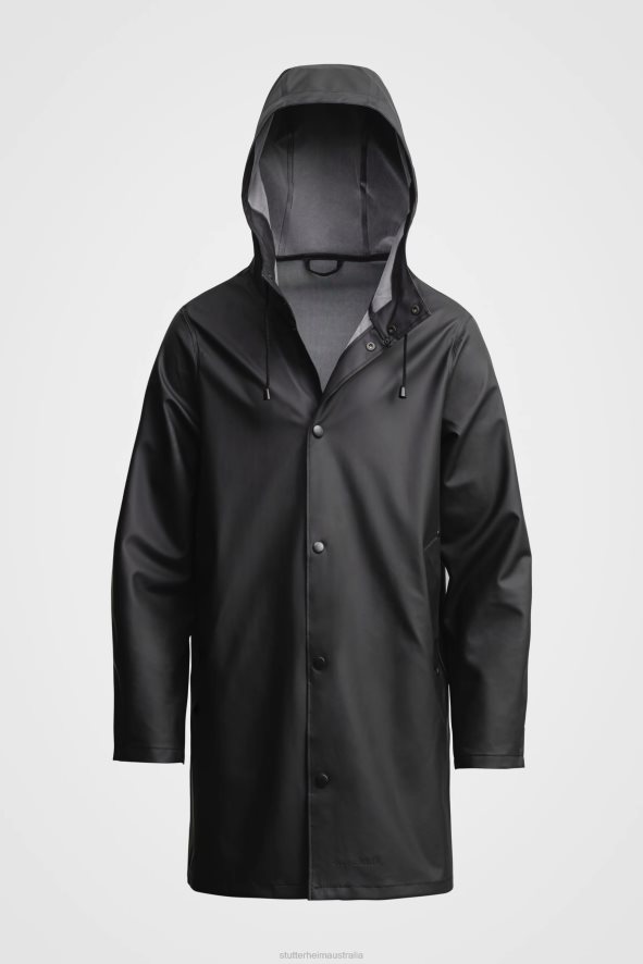 Clothing Stockholm Lightweight Raincoat Black Stutterheim Men 0V8X107