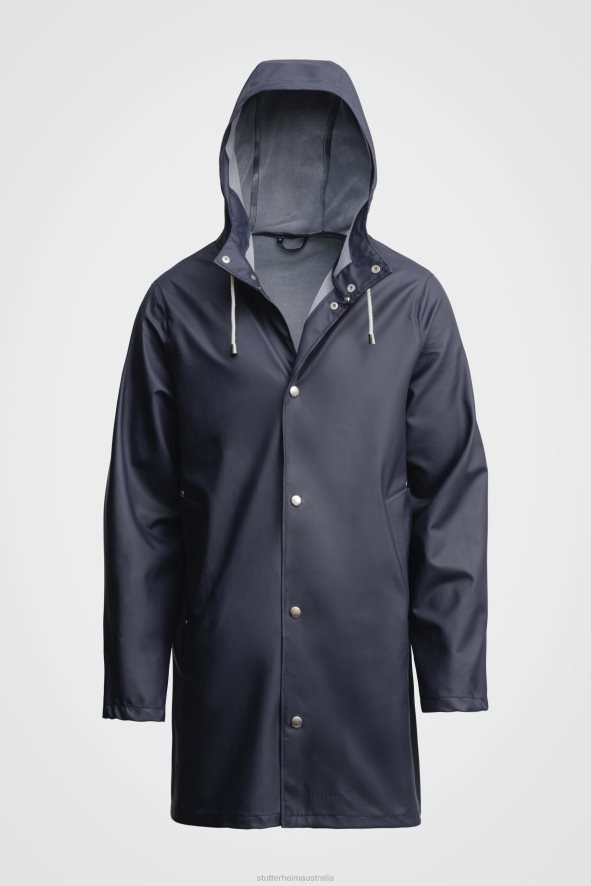 Clothing Stockholm Lightweight Raincoat Navy Stutterheim Men 0V8X106