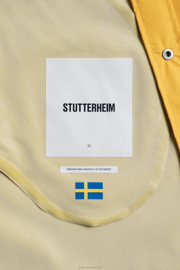 Clothing Stockholm Lightweight Raincoat Yellow Stutterheim Men 0V8X114