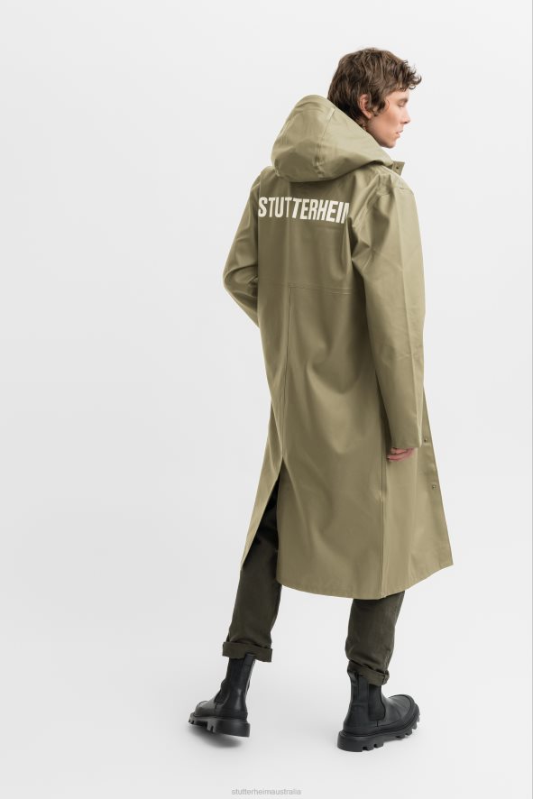 Clothing Stockholm Long Print Raincoat Aloe Stutterheim Men 0V8X105