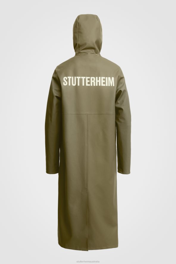 Clothing Stockholm Long Print Raincoat Aloe Stutterheim Men 0V8X105