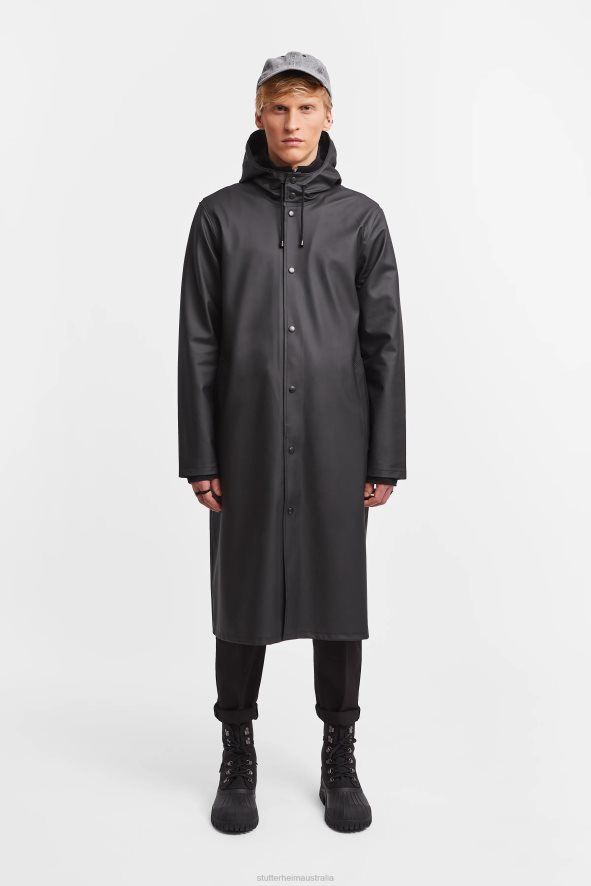 Clothing Stockholm Long Raincoat Black Stutterheim Men 0V8X110