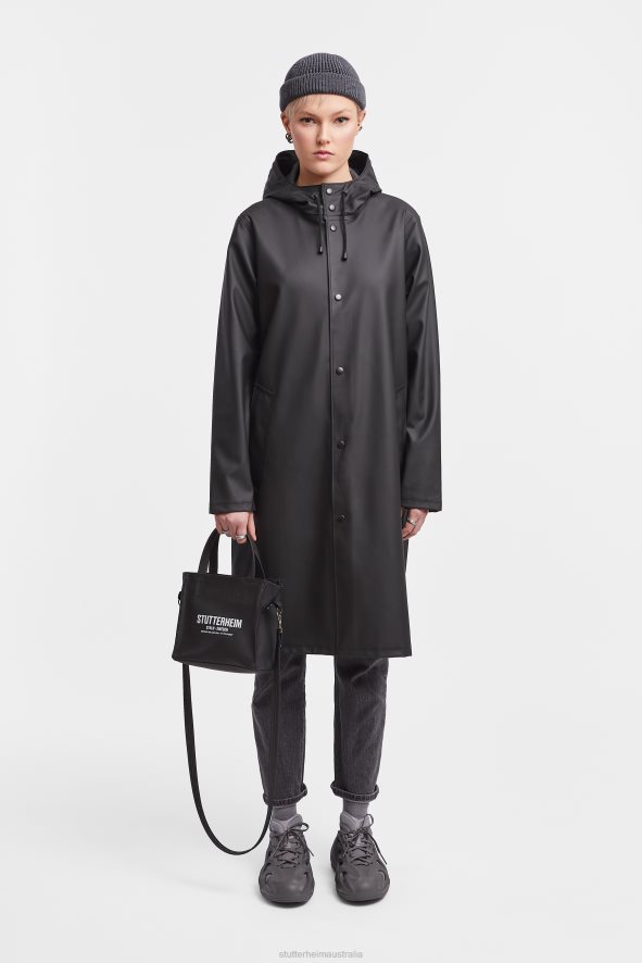 Clothing Stockholm Long Raincoat Black Stutterheim Men 0V8X110