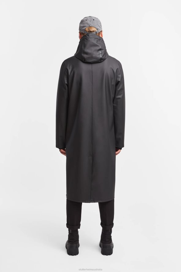 Clothing Stockholm Long Raincoat Black Stutterheim Men 0V8X110