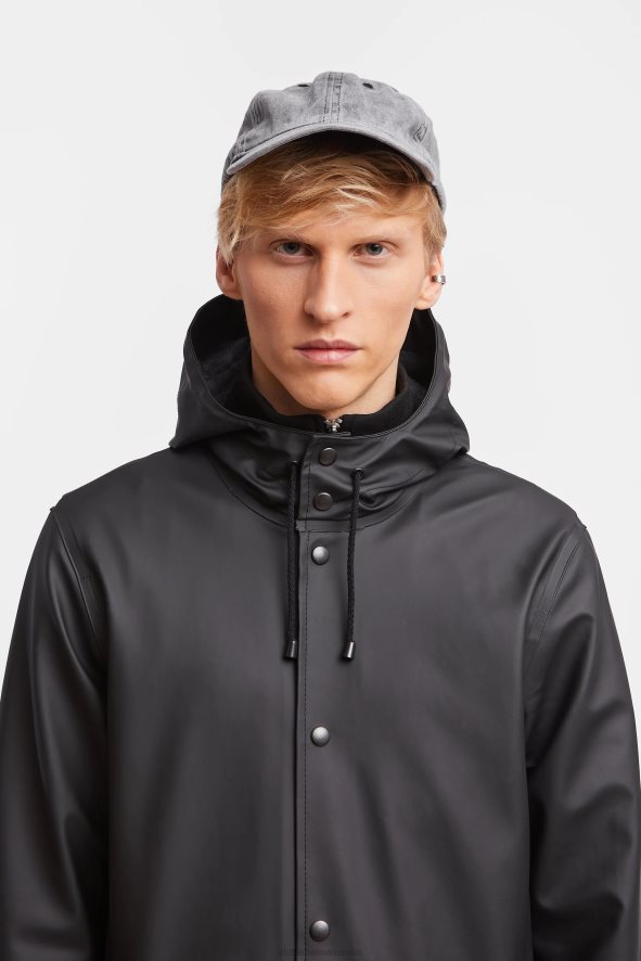 Clothing Stockholm Long Raincoat Black Stutterheim Men 0V8X110