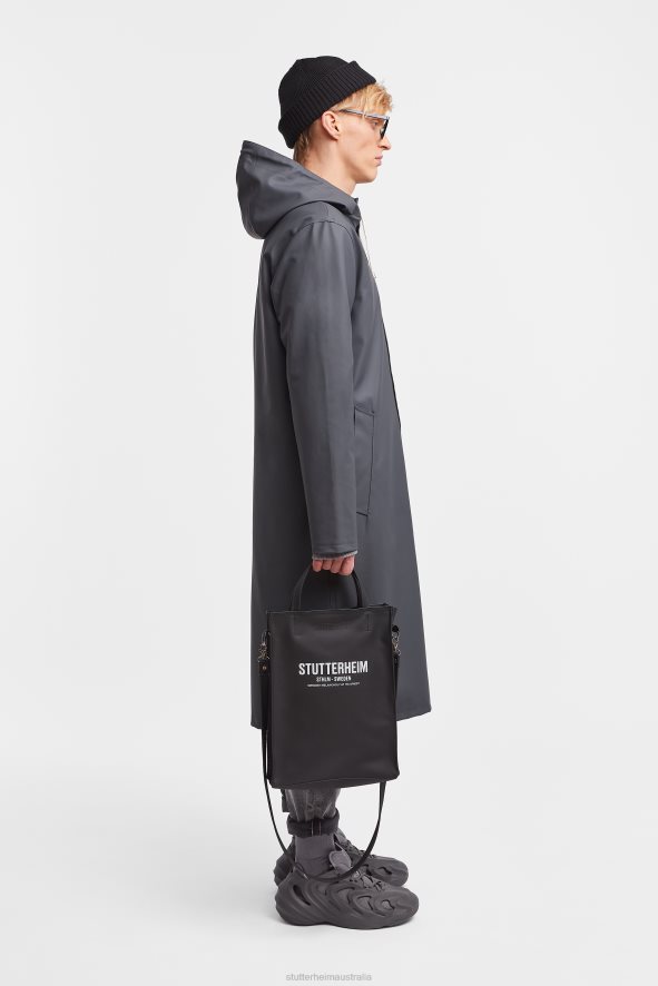 Clothing Stockholm Long Raincoat Charcoal Stutterheim Men 0V8X225