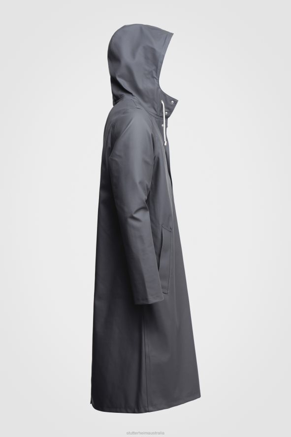 Clothing Stockholm Long Raincoat Charcoal Stutterheim Men 0V8X225