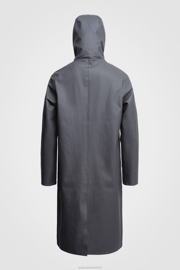 Clothing Stockholm Long Raincoat Charcoal Stutterheim Men 0V8X225