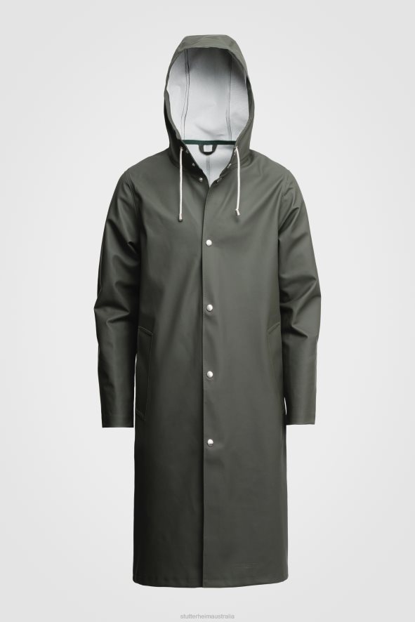 Clothing Stockholm Long Raincoat Green Stutterheim Men 0V8X130