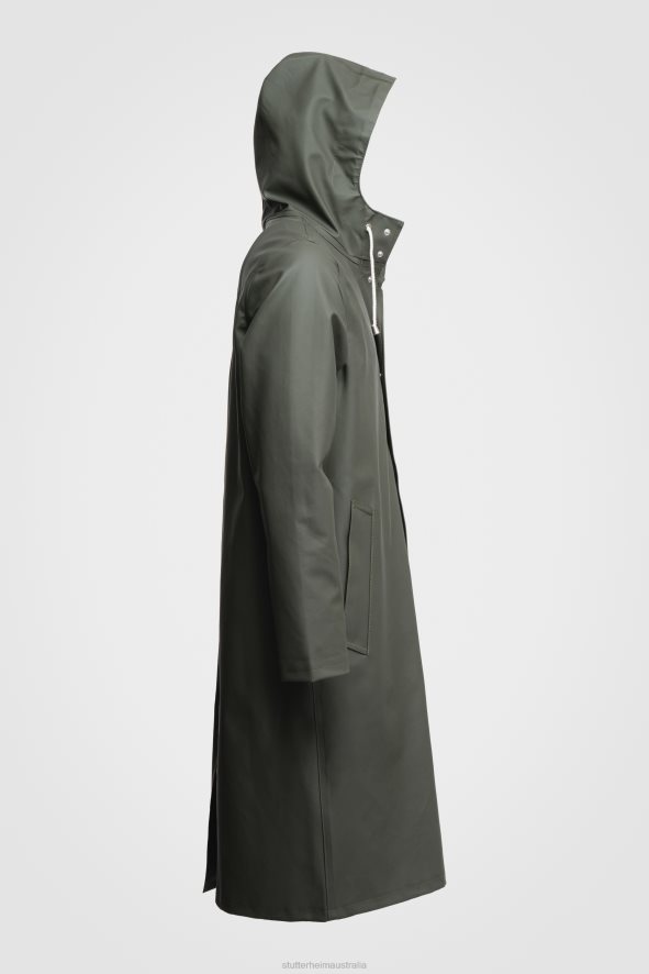 Clothing Stockholm Long Raincoat Green Stutterheim Men 0V8X130