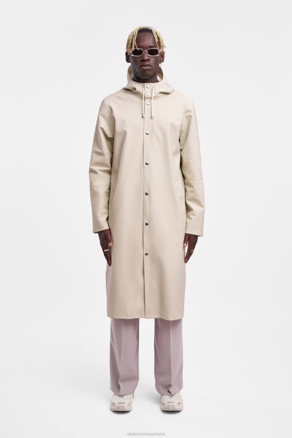 Clothing Stockholm Long Raincoat Oyster Stutterheim Men 0V8X112