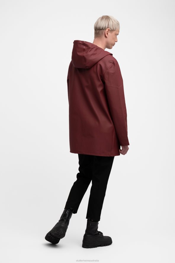 Clothing Stockholm Raincoat Burgundy Stutterheim Men 0V8X222