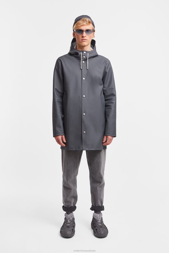 Clothing Stockholm Raincoat Charcoal Stutterheim Men 0V8X129