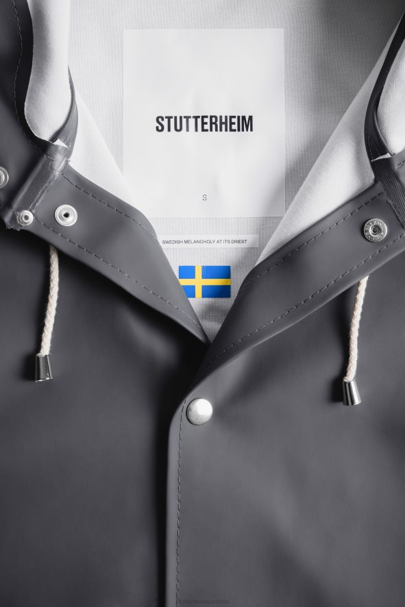 Clothing Stockholm Raincoat Charcoal Stutterheim Men 0V8X129