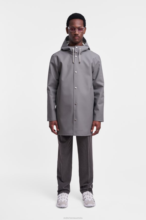 Clothing Stockholm Raincoat Grey Stutterheim Men 0V8X116