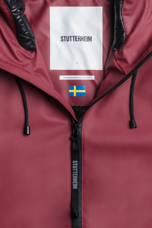 Clothing Stockholm Winter Jacket Burgundy Stutterheim Men 0V8X253