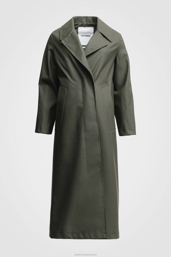 Clothing Mayfair Trench Coat Green Stutterheim Women 0V8X189