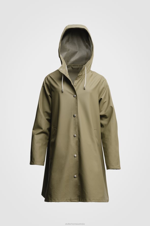 Clothing Mosebacke Lightweight Raincoat Aloe Stutterheim Women 0V8X29