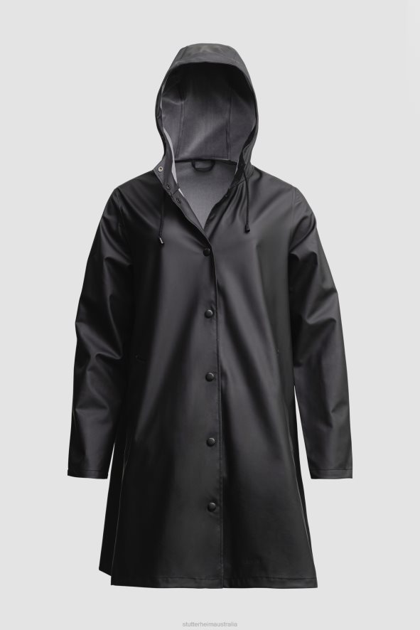 Clothing Mosebacke Lightweight Raincoat Black Stutterheim Women 0V8X30