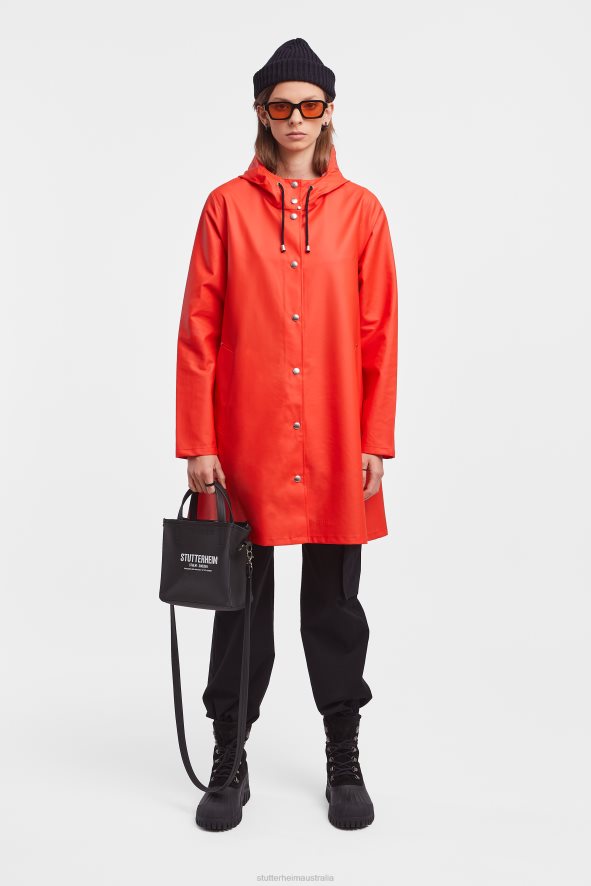 Clothing Mosebacke Lightweight Raincoat Fade Red Stutterheim Women 0V8X28