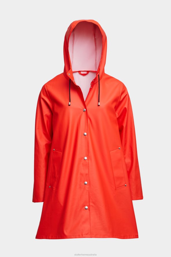 Clothing Mosebacke Lightweight Raincoat Fade Red Stutterheim Women 0V8X28