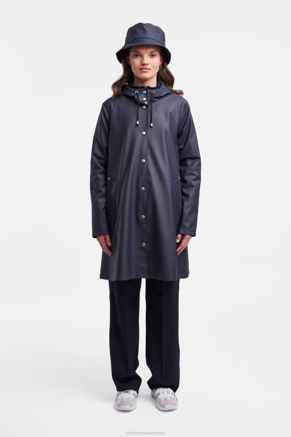 Clothing Mosebacke Lightweight Raincoat Navy Stutterheim Women 0V8X77