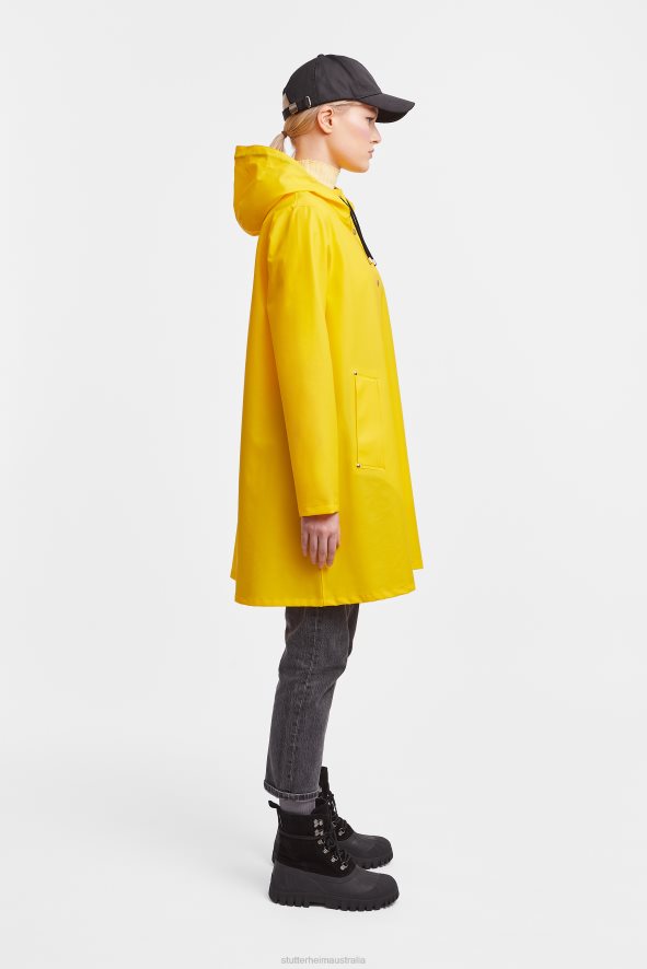 Clothing Mosebacke Lightweight Raincoat Yellow Stutterheim Women 0V8X27