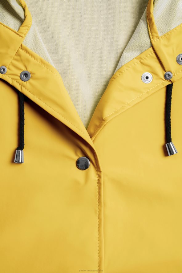 Clothing Mosebacke Lightweight Raincoat Yellow Stutterheim Women 0V8X27