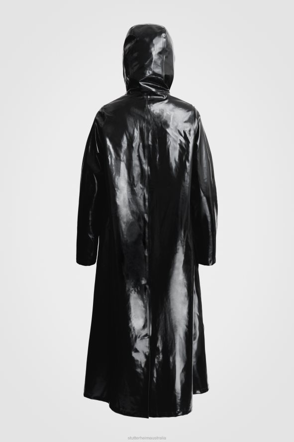 Clothing Mosebacke Long Opal Raincoat Black Stutterheim Women 0V8X75